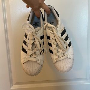 Lightly worn Superstar Adidas